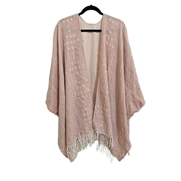 NEW Gentle Fawn Cardigan Size Plus Womens Hermosa Coverup Fringed Kimono Shawl - Picture 1 of 5